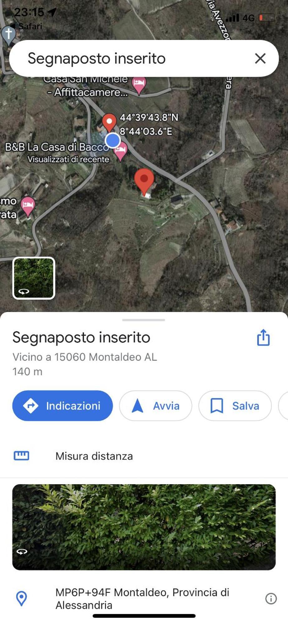 La Casa Di Bacco B&B Lerma Exteriér fotografie
